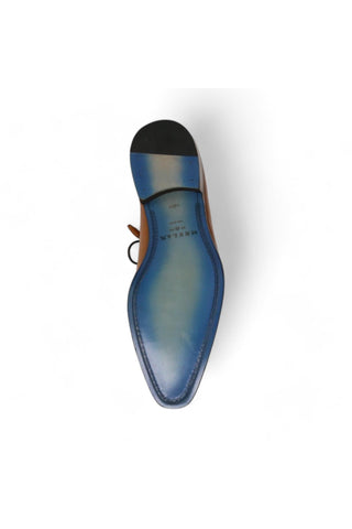 Mezlan Enterprise Leather Whole-Cut Oxfords