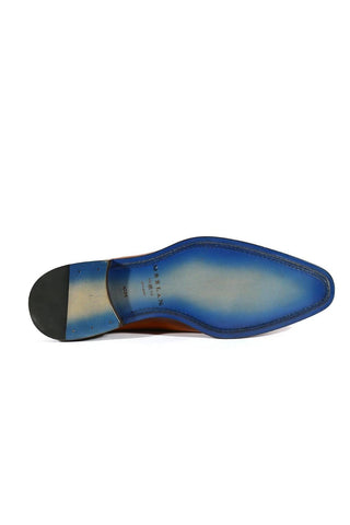 Mezlan Enterprise Leather Whole-Cut Oxfords