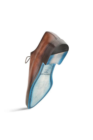 Mezlan Enterprise Leather Whole-Cut Oxfords