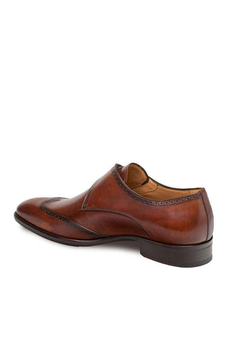 Mezlan Forest Calf-Skin Leather Single Monk-Strap 9268 (MZ3004)-AmbrogioShoes