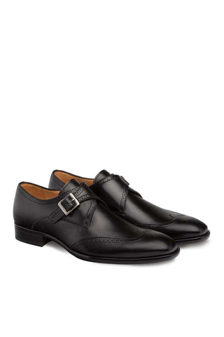 Mezlan Forest Leather Single Monk-Strap 9268 (MZ3004)