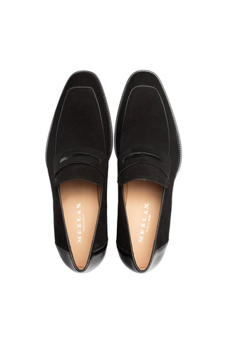 Mezlan Galeno 21247 Suede Penny Loafer