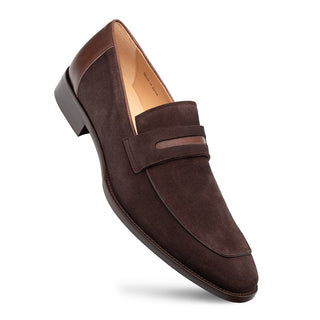 Mezlan Galeno 21247 Suede Penny Loafers (MZ3775)-AmbrogioShoes