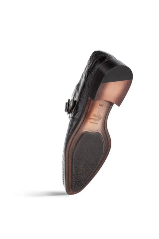Mezlan Gigolo 50056-F Exotic Crocodile Single Monk Strap (MZ3756)-AmbrogioShoes