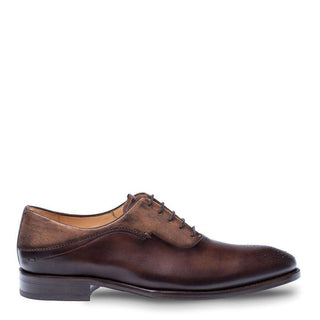 Mezlan Hanks Men's Brown & Cognac Calf-skin Oxfords 8698(MZ2650)-AmbrogioShoes