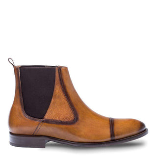 Mezlan Higgins Men's Cognac Calf-skin Leather Boots 8462 (MZ2669)-AmbrogioShoes