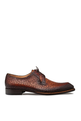 Mezlan Lontani Embossed Leather Derby-AmbrogioShoes