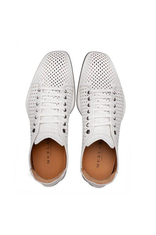 Mezlan Luce 21154 Perforated Calf-Skin Leather Sneakers (MZ3737)-AmbrogioShoes