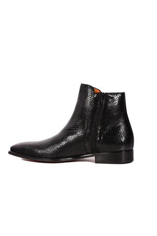 Mezlan Maharaja 20598 Snake-Skin Buckle Boots (MZ3621)