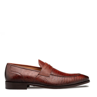 Mezlan Mayor 50121-L Exotic Lizard Penny Loafer (MZ3802)-AmbrogioShoes