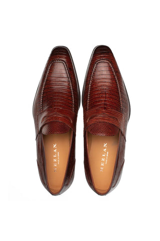 Mezlan Mayor 50121-L Lizard Penny Loafer (MZ3802)