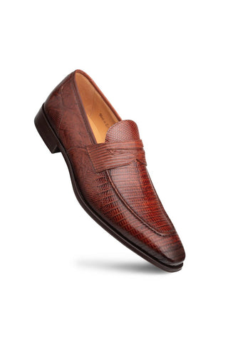 Mezlan Mayor 50121-L Lizard Penny Loafer (MZ3802)