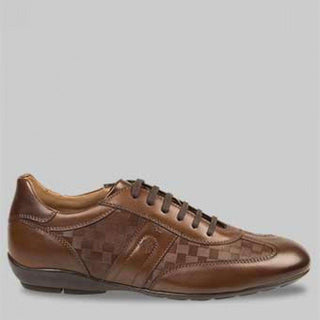 Mezlan Men's Baena Cognac Calfskin Sport-Dress Sneakers (MZ2046)-AmbrogioShoes