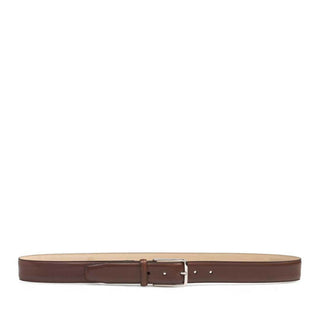 Mezlan Men's Belt Brown Calf-Skin Leather AO11114 (MZB1155)-AmbrogioShoes