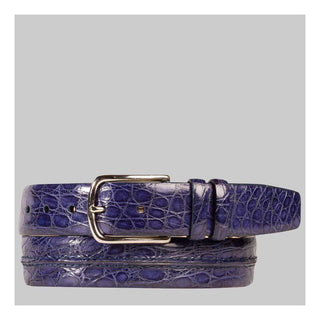 Mezlan Mens Belts Royal Exotic Crocodile AO10310 (MZB2005)-AmbrogioShoes