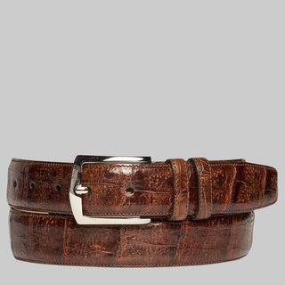 Mezlan Mens Belts Sport Exotic Crocodile AO8597-C (MZB1094)-AmbrogioShoes