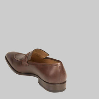 Mezlan Men's Bione Brown Italian Calfskin Penny Loafers (MZ2058)-AmbrogioShoes