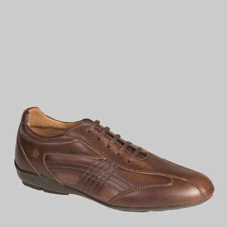 Mezlan Men's Castellar Dark Brown Calfskin Sport-Dress Sneakers (MZ2088)-AmbrogioShoes
