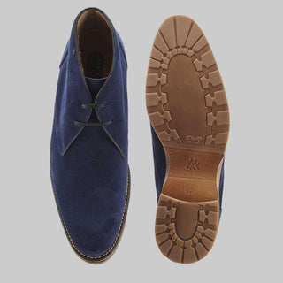 Mezlan Men's Dalias Blue English Suede Boots (MZ2103)-AmbrogioShoes