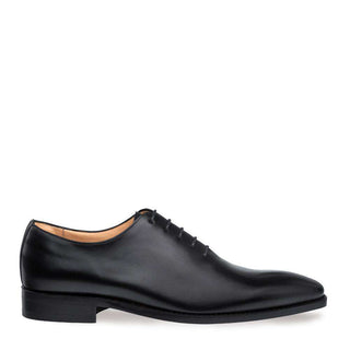 Mezlan Men's Shoes Black Pamplona Leather Oxfords 9201 (MZ3001)-AmbrogioShoes