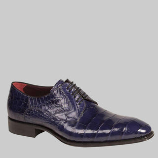 Mezlan Mens Luxury Shoes Bernard Jeans Exotic Alligator Oxfords 4074-J(MZ2323)-AmbrogioShoes