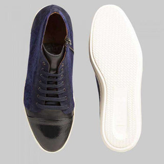 Mezlan Men's Pons Blue Dress Sneakers (MZW1054)-AmbrogioShoes