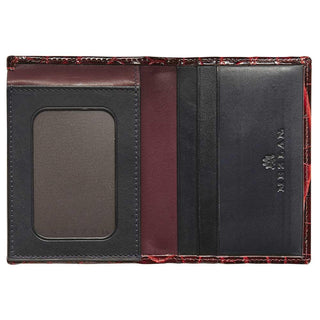 Mezlan Mens Wallets Black & Red Alligator LG02-J (MZA1003)-AmbrogioShoes