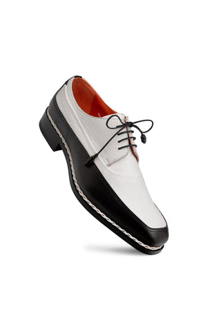 mezlan dress shoes Men's Two Tone Lace-up Square Toe Ostrich Leg/Eel Bellini an injected memory foam insole enhances long Mezlan Muro Leather Derby exclusive