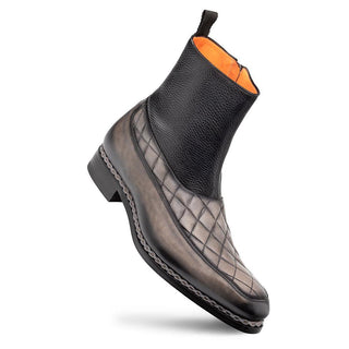 Mezlan Musico 21239 Men's Shoes Calf-Skin Leather Zipper Boots (MZ3763)-AmbrogioShoes