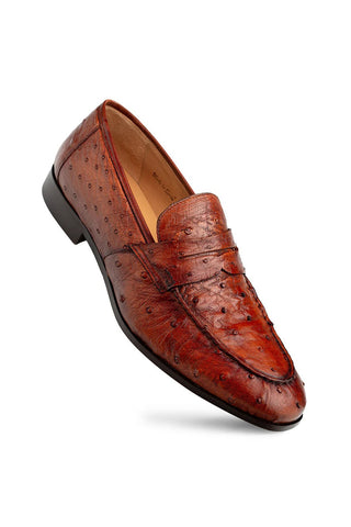 Mezlan Nogales 50281-S Ostrich Penny Loafer