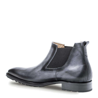 Mezlan Omar Men's Grey Calf-skin Leather Boots 8443(MZ2670)-AmbrogioShoes