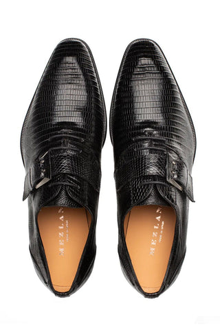 Mezlan Omero Lizard Single Monk-Strap