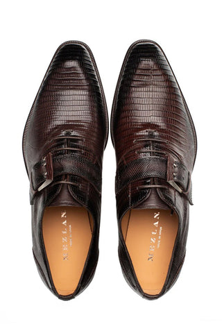 Mezlan Omero Lizard Single Monk-Strap