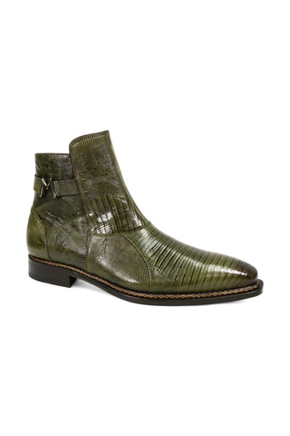 Mezlan Peninsula Lizard Ankle Boots-AmbrogioShoes