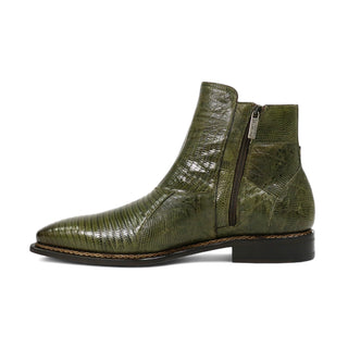 Mezlan Peninsula Lizard Ankle Boots-AmbrogioShoes
