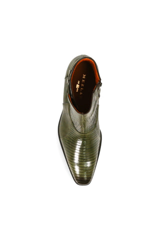 Mezlan Peninsula Lizard Ankle Boots