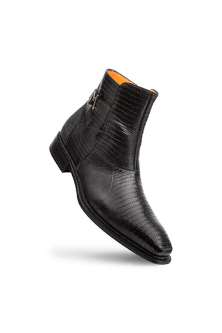 Mezlan Peninsula Lizard Ankle Boots