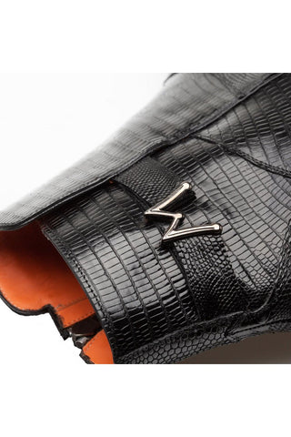 Mezlan Peninsula Lizard Ankle Boots