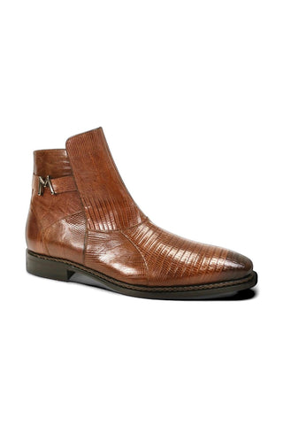 Mezlan Peninsula Lizard Ankle Boots