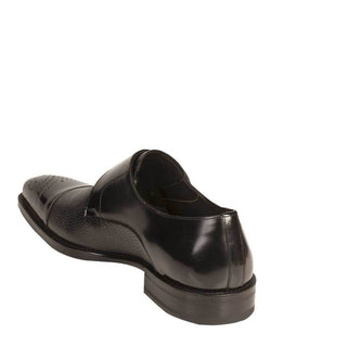 Mezlan Phoenix Men's Shoes Phoenix Calfskin & Deerskin Monk Strap Loafers (MZ2032)-AmbrogioShoes