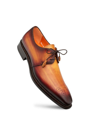 Mezlan Principe 20842 Calf-Skin Patina Leather Derby (MZ3684)-AmbrogioShoes