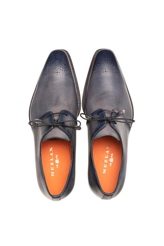 Mezlan Principe 20842 Calf-Skin Patina Leather Derby (MZ3684)-AmbrogioShoes