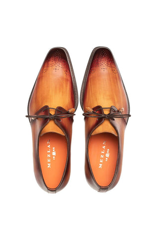Mezlan Principe 20842 Calf-Skin Patina Leather Derby (MZ3684)