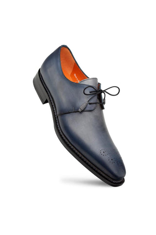 Mezlan Principe 20842 Calf-Skin Patina Leather Derby (MZ3684)