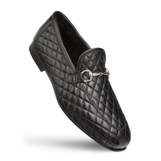 Mezlan R20136 Quilted Calf-Skin Leather Horsebit Loafers (MZ3407)-AmbrogioShoes