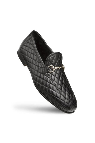 Mezlan R20136 Quilted Leather Horsebit Loafers (MZ3407)
