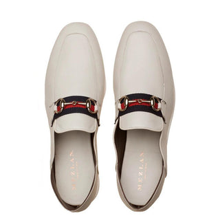 Mezlan R20252 Men's Shoes Calf-Skin Leather Collapsible-Heels Slipper Sandals (MZ3466)-AmbrogioShoes