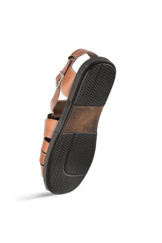 Mezlan R20257 Calf-Skin Leather Fisherman Sandals (MZ3462)-AmbrogioShoes
