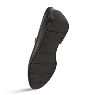 Mezlan R20268 Men's Shoes Black Italian Calfskin Leather Apron Ornament Loafers (MZ3495)-AmbrogioShoes