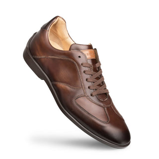 Mezlan R20314 Men's Shoes Brown Calf-Skin Leather Dress Sneakers (MZ3391)-AmbrogioShoes